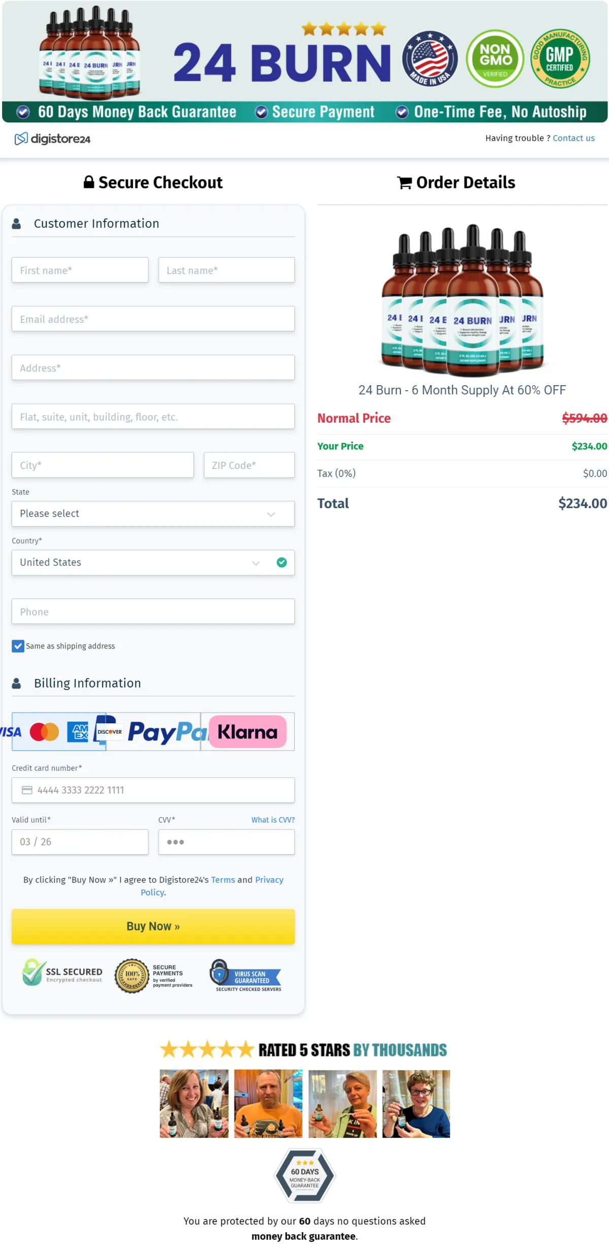 24 Burn- Secure Page
